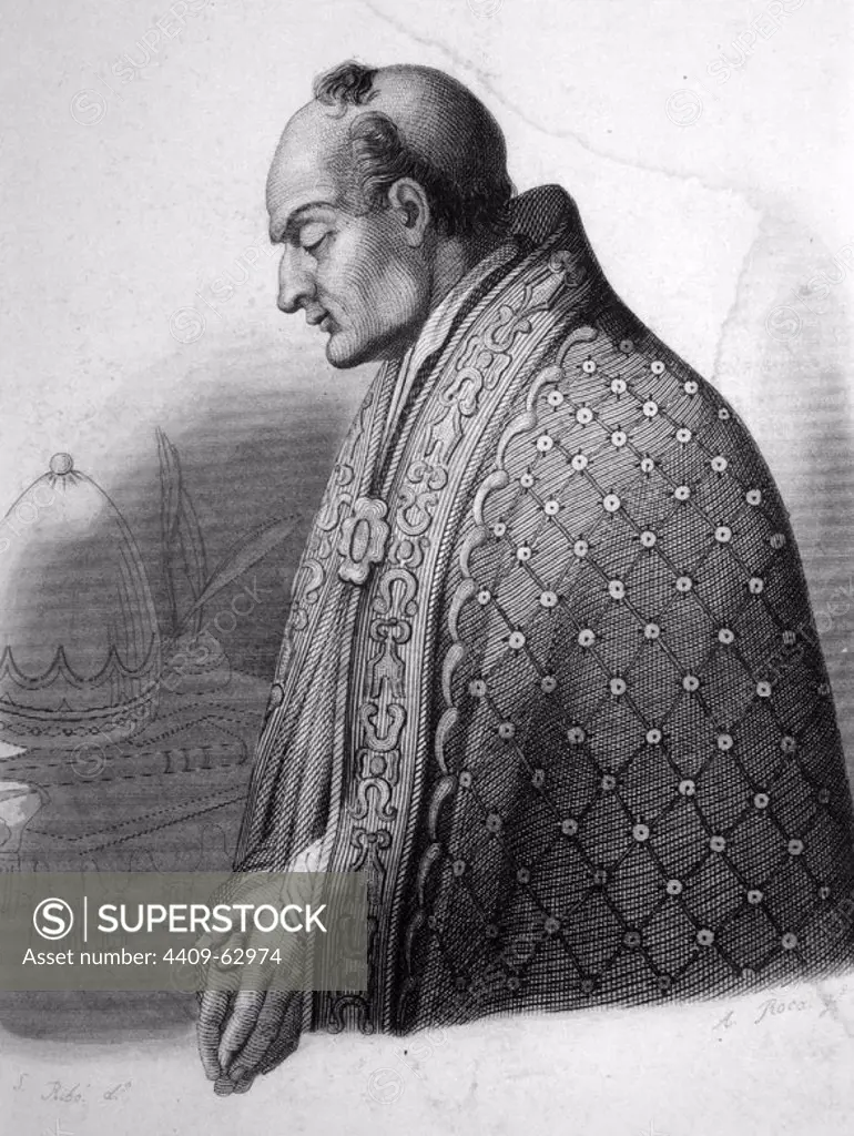 Gregory I, the Great (540-604), sixty-fourth Pope of the Catholic Church. Gregorio I.