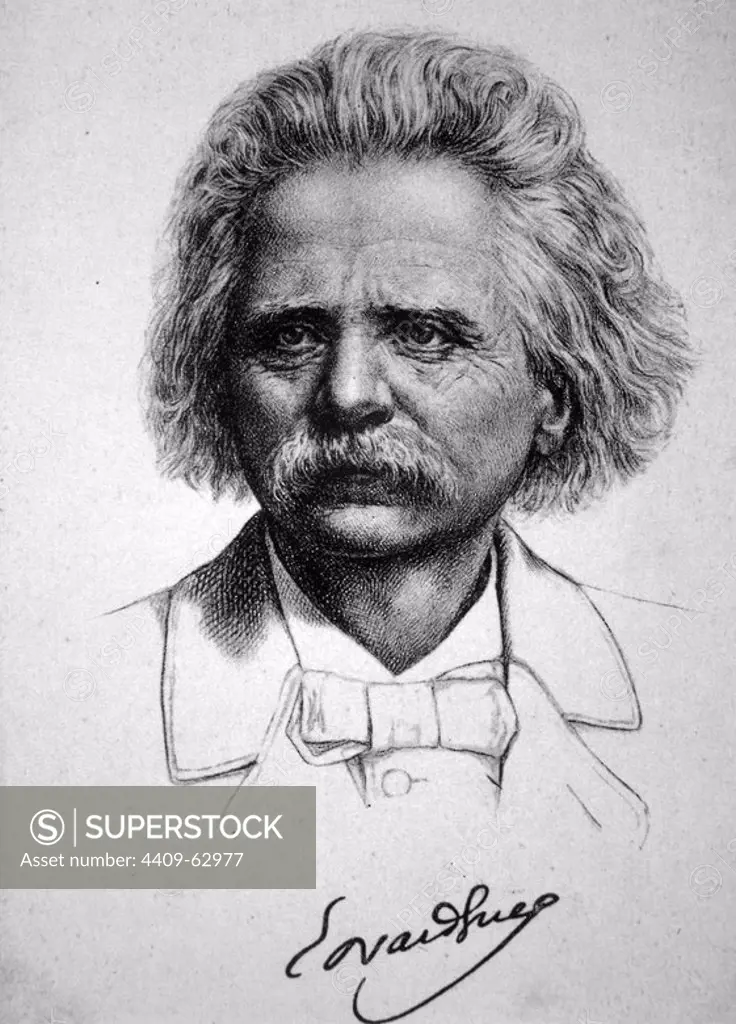 Edvard Grieg (1843-1907), compositor noruego.