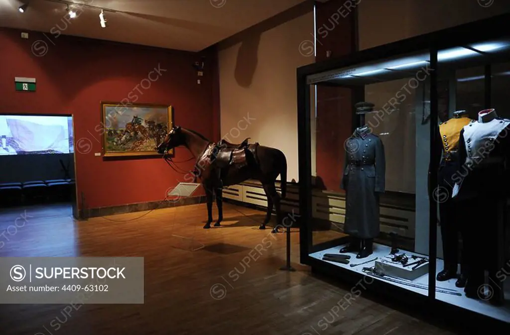 National Museum of Krakow. Poland. View of one of its room.