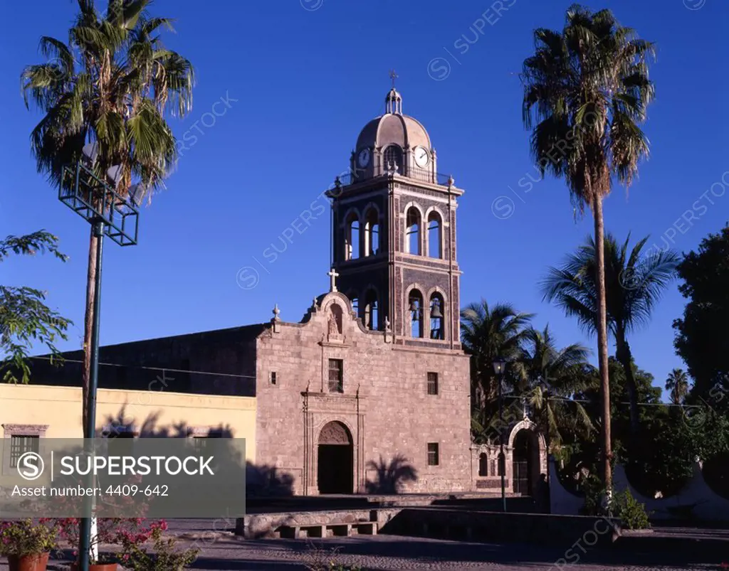 Mexico.Baja California Sur.Ciudad de Loreto.Misión Nuestra Señora de Loreto.Colonial siglo XVII.