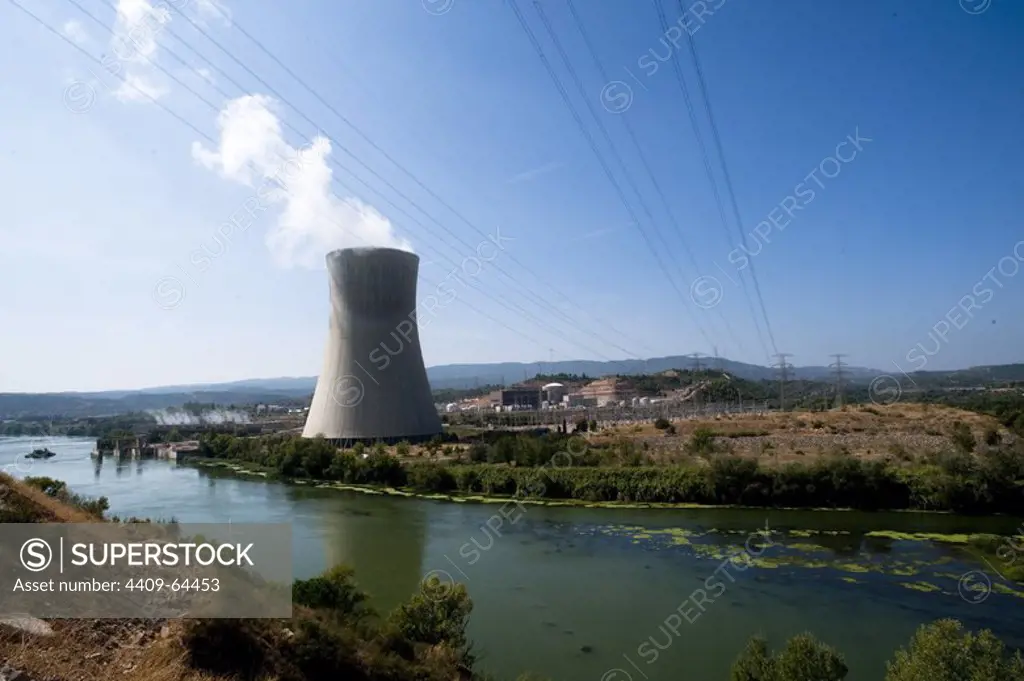 Central nuclear de Ascó, Tarragona.