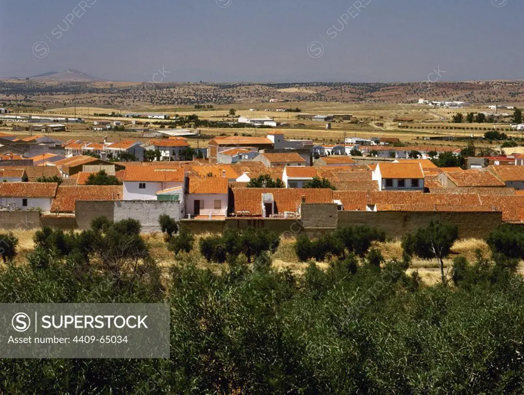 EXTREMADURA. CASTUERA, located in the region of La Serena. Province of Badajoz. Spain.
