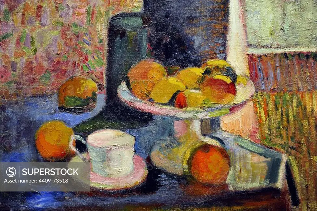 Henri Matisse (1869-1954), Still Life with Compote, Apple and Oranges, 1899. The Baltimore Museum of Art. Usa.