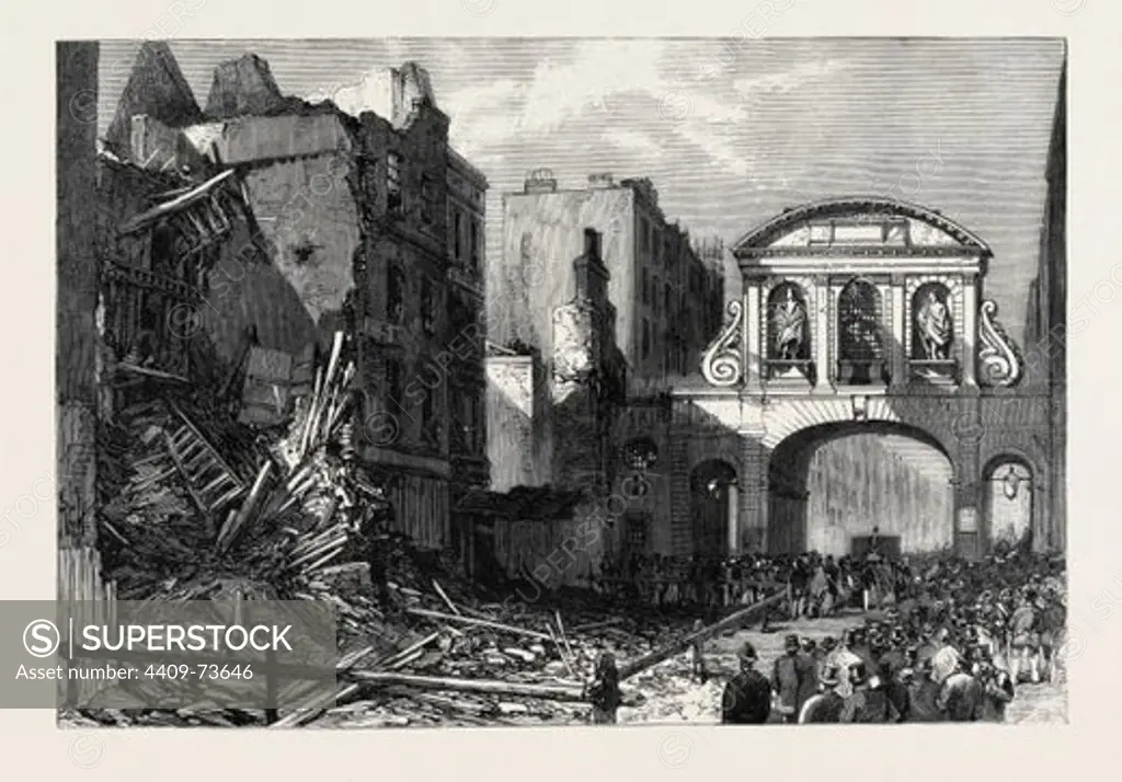 FORLORN CONDITION OF TEMPLE BAR, 1868.