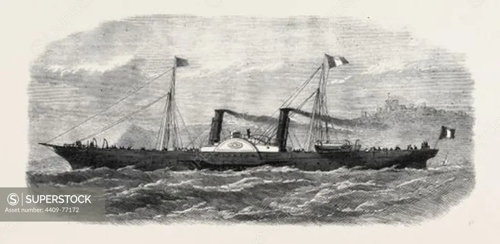THE LOUISE MARIE, OSTEND AND DOVER PACKET-BOAT, 1867.