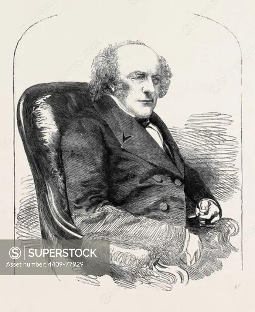 DR. BEDDOME, MAYOR OF ROMSEY, HANTS. FROM A PHOTOGRAPH BY MAULL AND POLYBLANK.