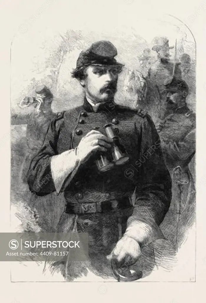 GENERAL M'CLELLAN, COMMANDER-IN-CHIEF OF THE FEDERAL FORCES.