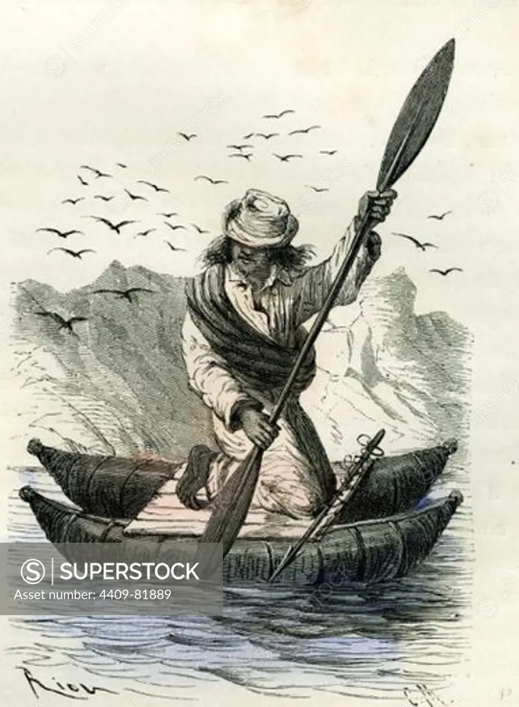 Pacific Coast Fisher, 1869, Peru.