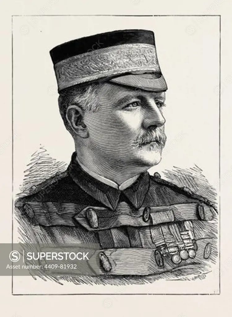 MAJOR-GENERAL SIR HERBERT T. MACPHERSON, K.C.B., V.C., Commander of the Indian Contingent During the Recent Campaign in Egypt.