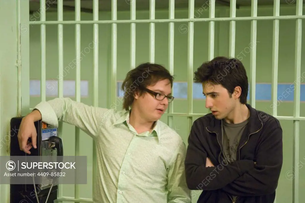 JOSH ZUCKERMAN and CLARK DUKE in SEX DRIVE (2008), directed by SEAN ANDERS. Copyright: Editorial use only. No merchandising or book covers. This is a publicly distributed handout. Access rights only, no license of copyright provided. Only to be reproduced in conjunction with promotion of this film.