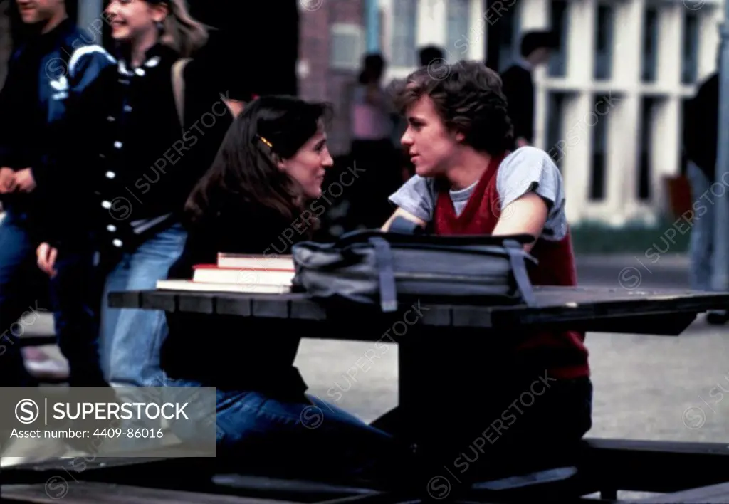SARAH JESSICA PARKER and CHRISTOPHER COLLET in FIRSTBORN (1984), directed by MICHAEL APTED.
