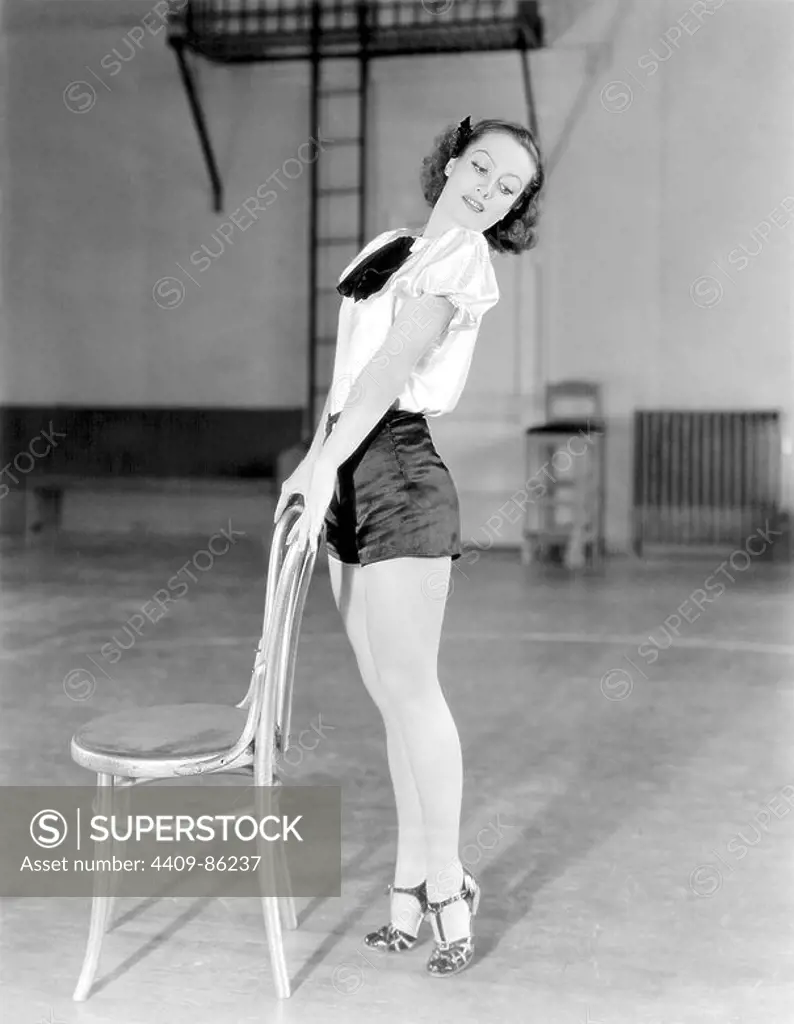 JOAN CRAWFORD in DANCING LADY (1933), directed by ROBERT Z. LEONARD.