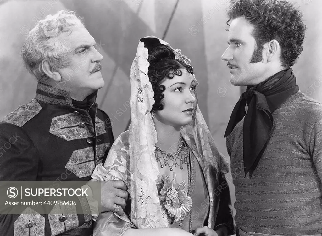 CHARLES COLLINS and STEFFI DUNA in DANCING PIRATE (1936), directed by LLOYD CORRIGAN.