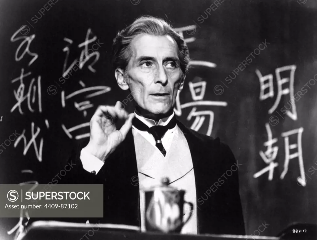 PETER CUSHING in THE SEVEN BROTHERS MEET DRACULA (1974) -Original title: THE LEGEND OF THE 7 GOLDEN VAMPIRES-, directed by ROY WARD BAKER.