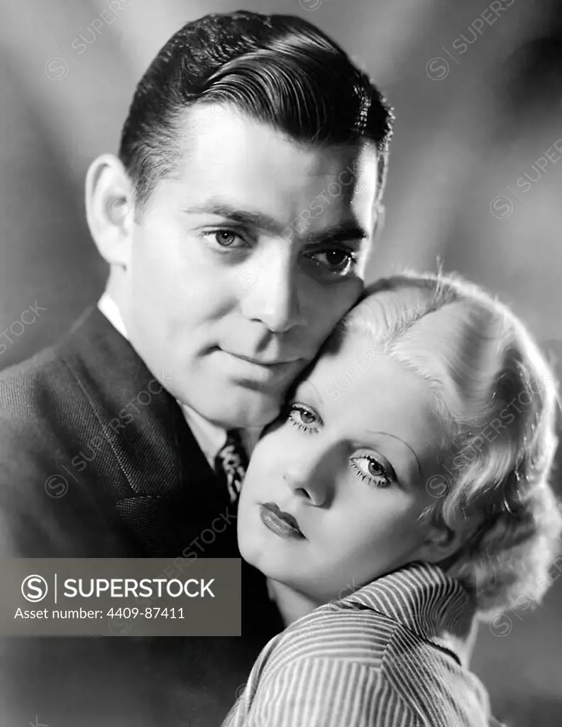 CLARK GABLE and JEAN HARLOW in HOLD YOUR MAN (1933), directed by SAM WOOD.