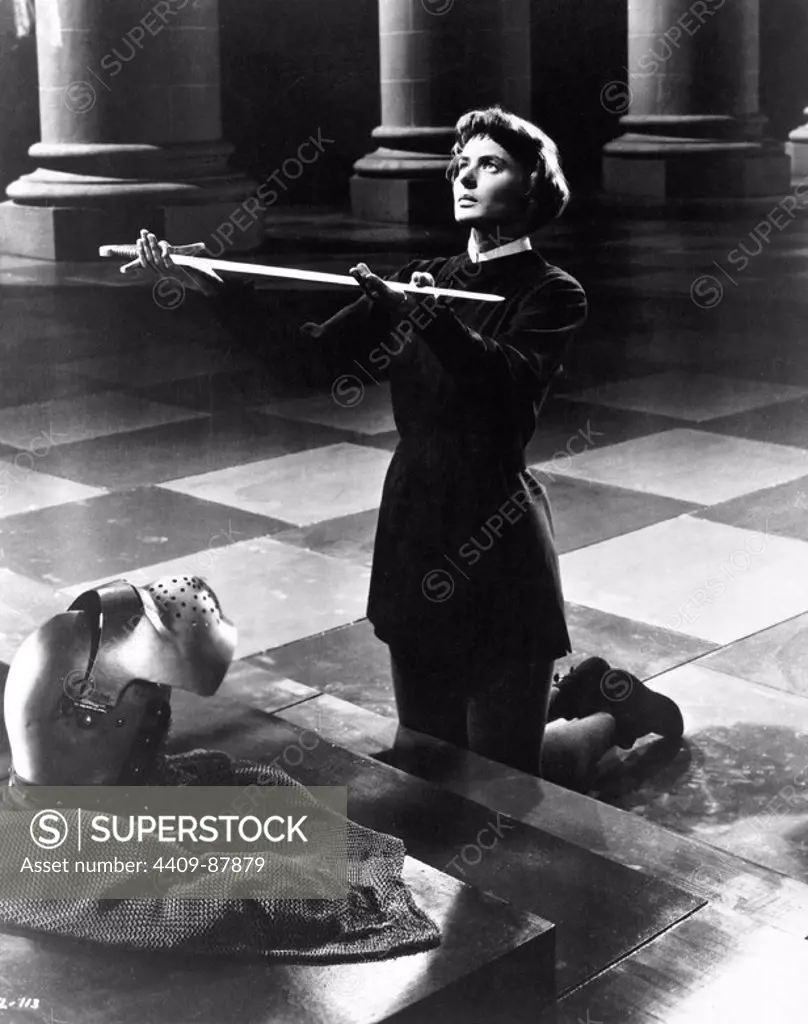 INGRID BERGMAN in JOAN OF ARC (1948), directed by VICTOR FLEMING.