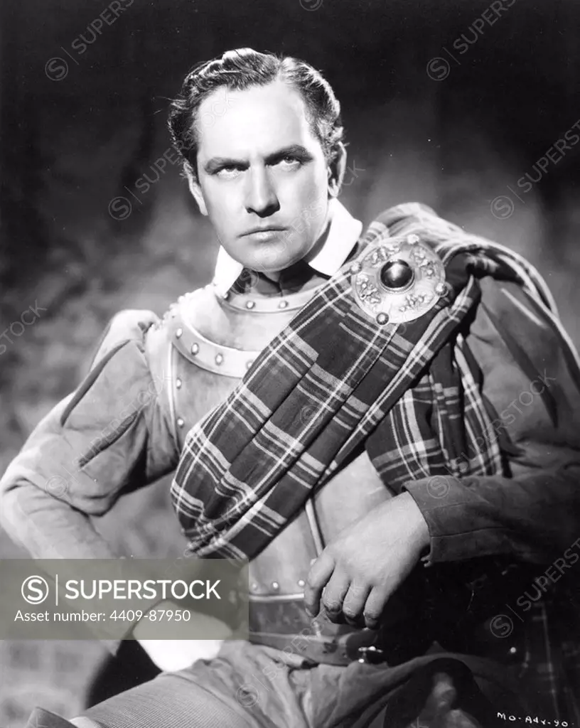 FREDRIC MARCH in MARY OF SCOTLAND (1936), directed by JOHN FORD.