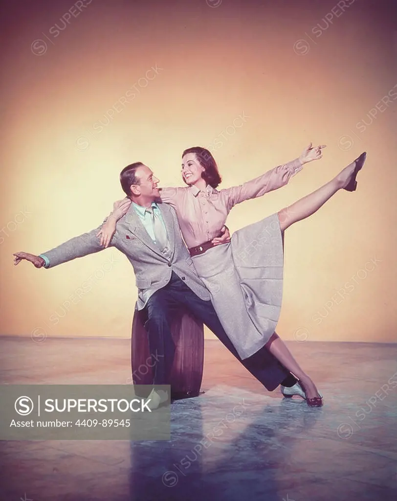 CYD CHARISSE and FRED ASTAIRE in SILK STOCKINGS (1957), directed by ROUBEN MAMOULIAN.