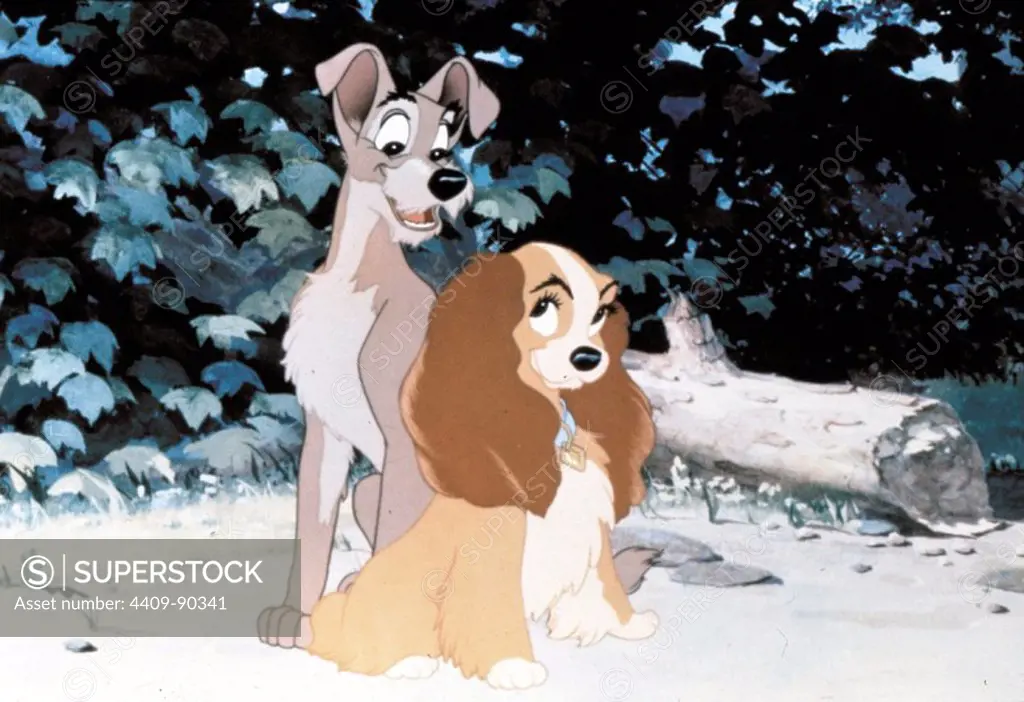 THE LADY AND THE TRAMP (1955), directed by CLYDE GERONIMI, WILFRED JACKSON and HAMILTON LUSKE.