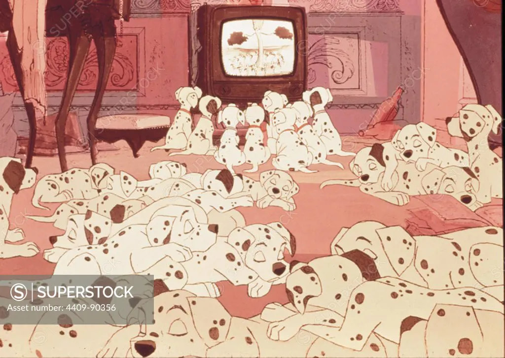 ONE HUNDRED AND ONE DALMATIANS (1961), directed by CLYDE GERONIMI, HAMILTON LUSKE and WOLFGANG REITHERMAN.