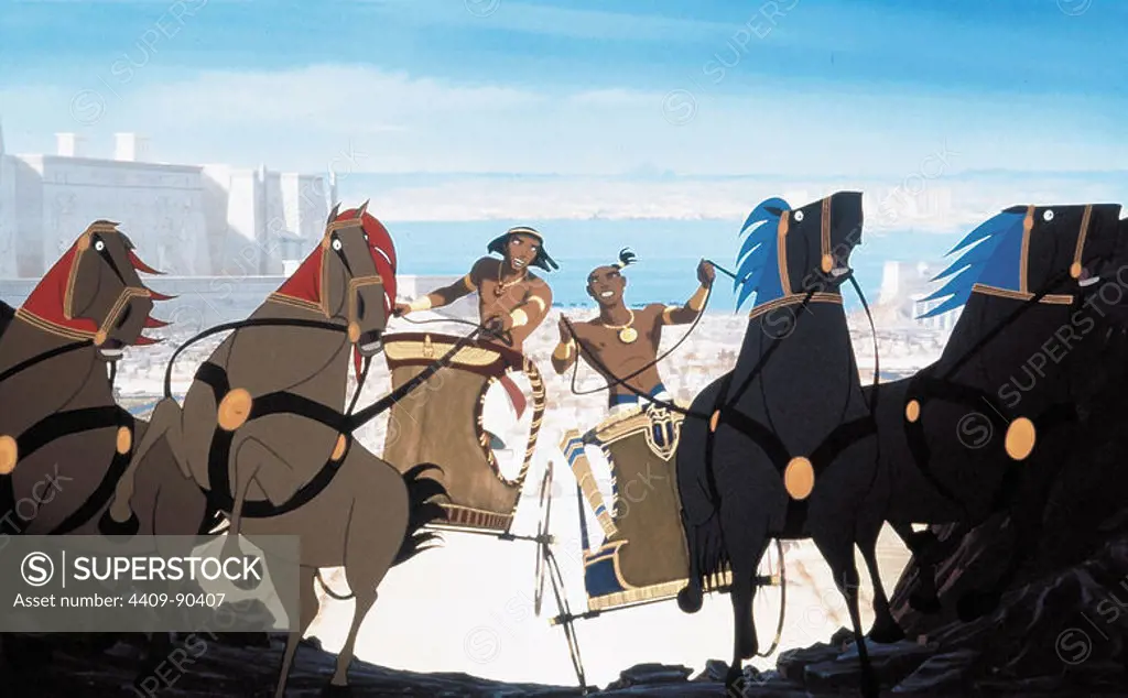 THE PRINCE OF EGYPT (1998), directed by SIMON WELLS, BRENDA CHAPMAN and STEVE HICKNER.