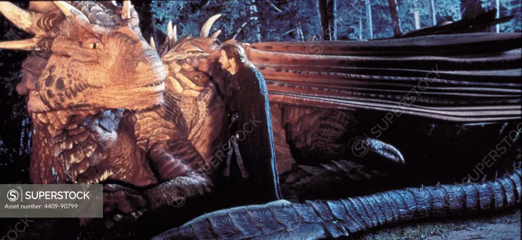 DENNIS QUAID in DRAGONHEART (1996), directed by ROB COHEN.