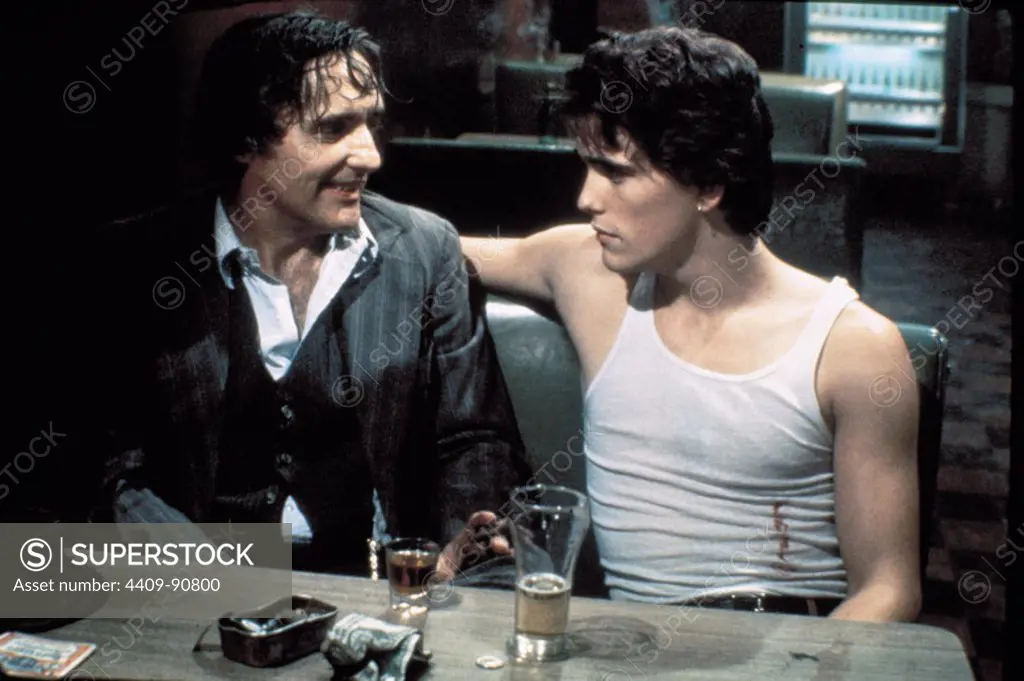 MATT DILLON and DENNIS HOPPER in RUMBLE FISH (1983), directed by FRANCIS FORD COPPOLA.