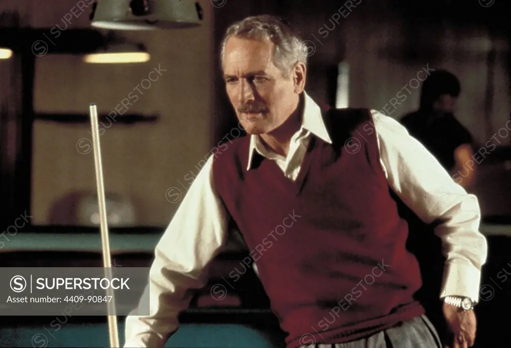 PAUL NEWMAN in THE COLOR OF MONEY (1986), directed by MARTIN SCORSESE.