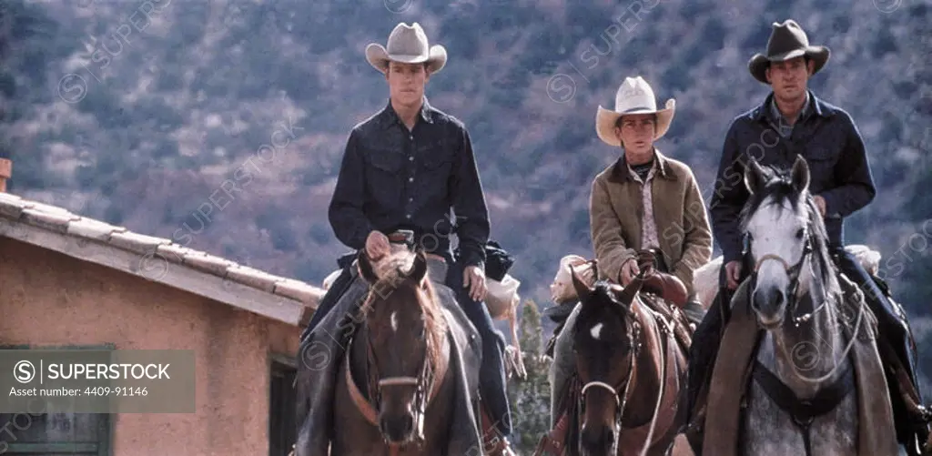MATT DAMON and HENRY THOMAS in ALL THE PRETTY HORSES (2000), directed by BILLY BOB THORNTON.