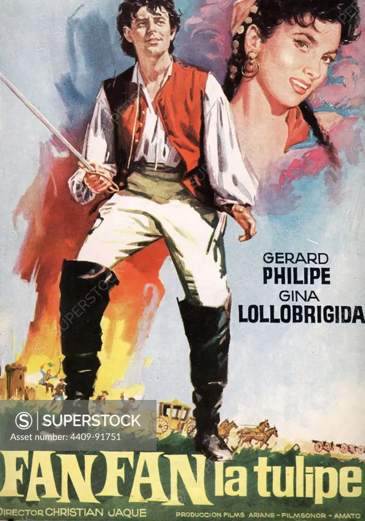 FAN-FAN THE TULIP (1952) -Original title: FANFAN LA TULIPE-, directed by CHRISTIAN-JAQUE.