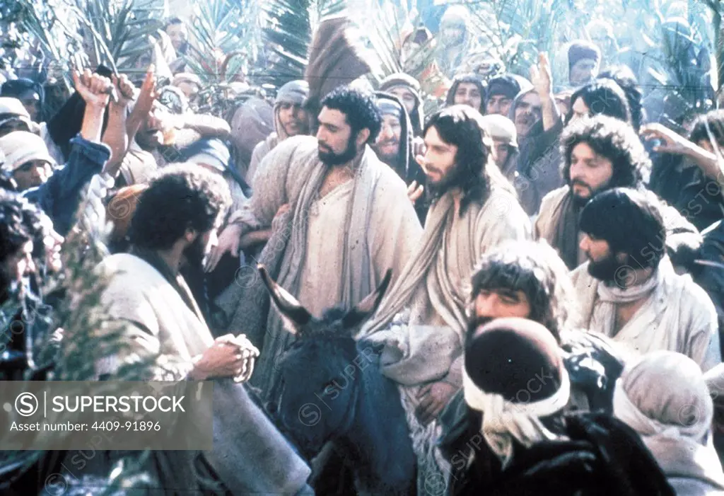 ROBERT POWELL in JESUS OF NAZARETH (1977), directed by FRANCO ZEFFIRELLI.