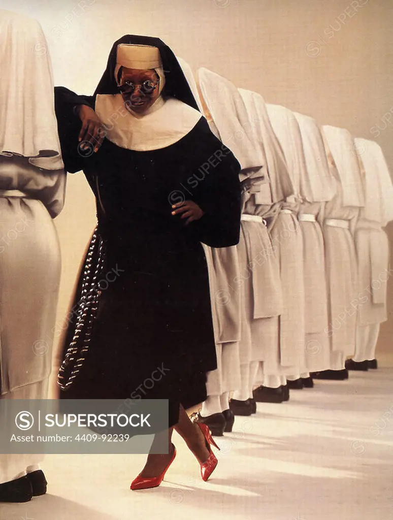 WHOOPI GOLDBERG in SISTER ACT (1992), directed by EMILE ARDOLINO.