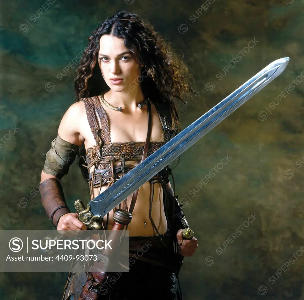 KEIRA KNIGHTLEY in KING ARTHUR (2004), directed by ANTOINE FUQUA.