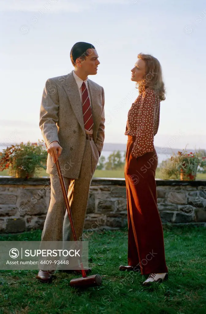 LEONARDO DICAPRIO and CATE BLANCHETT in THE AVIATOR (2004), directed by MARTIN SCORSESE. Copyright: Editorial use only. No merchandising or book covers. This is a publicly distributed handout. Access rights only, no license of copyright provided. Only to be reproduced in conjunction with promotion of this film.