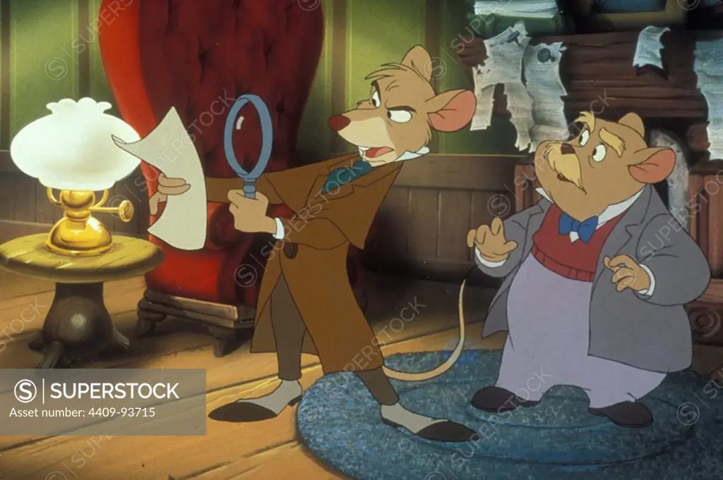 THE ADVENTURES OF THE GREAT MOUSE DETECTIVE (1986) -Original title: THE GREAT MOUSE DETECTIVE-, directed by JOHN MUSKER.