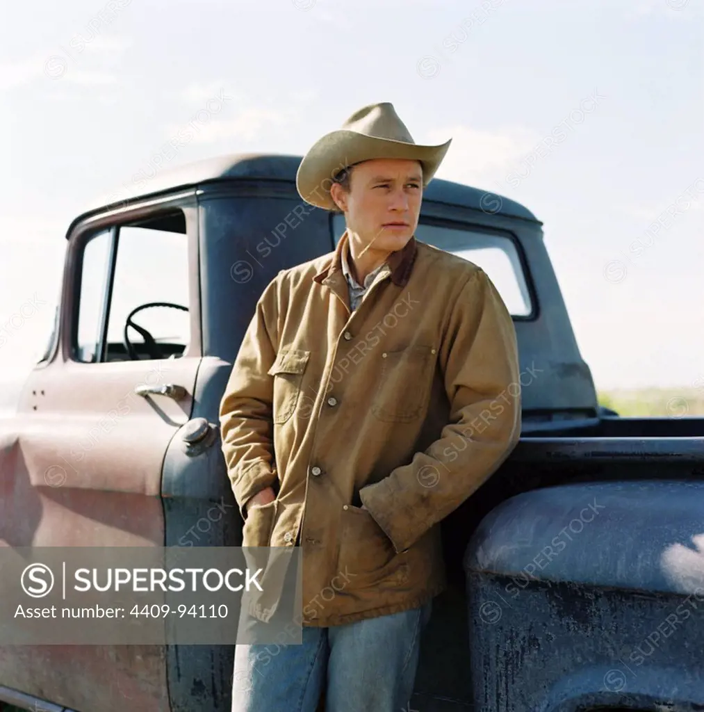 HEATH LEDGER in BROKEBACK MOUNTAIN (2005), directed by ANG LEE.