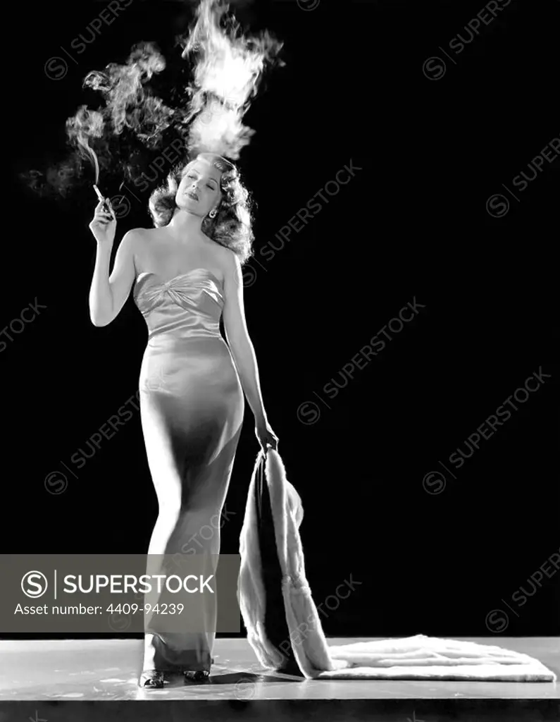 RITA HAYWORTH in GILDA (1946), directed by CHARLES VIDOR. Costume by Jean Louis.