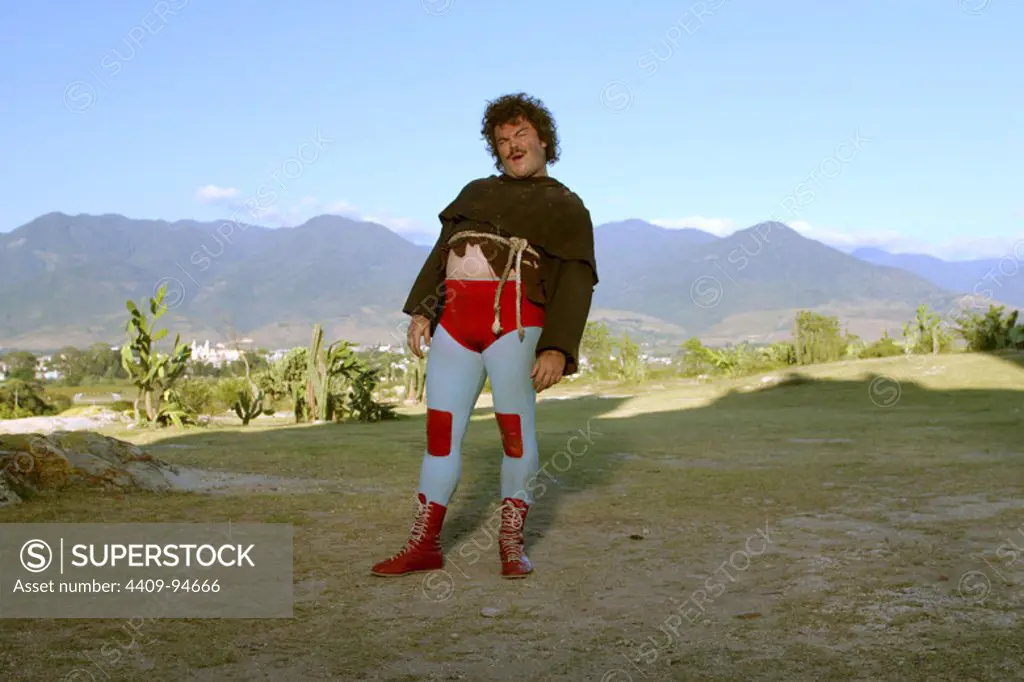 JACK BLACK in NACHO LIBRE (2006), directed by JARED HESS.