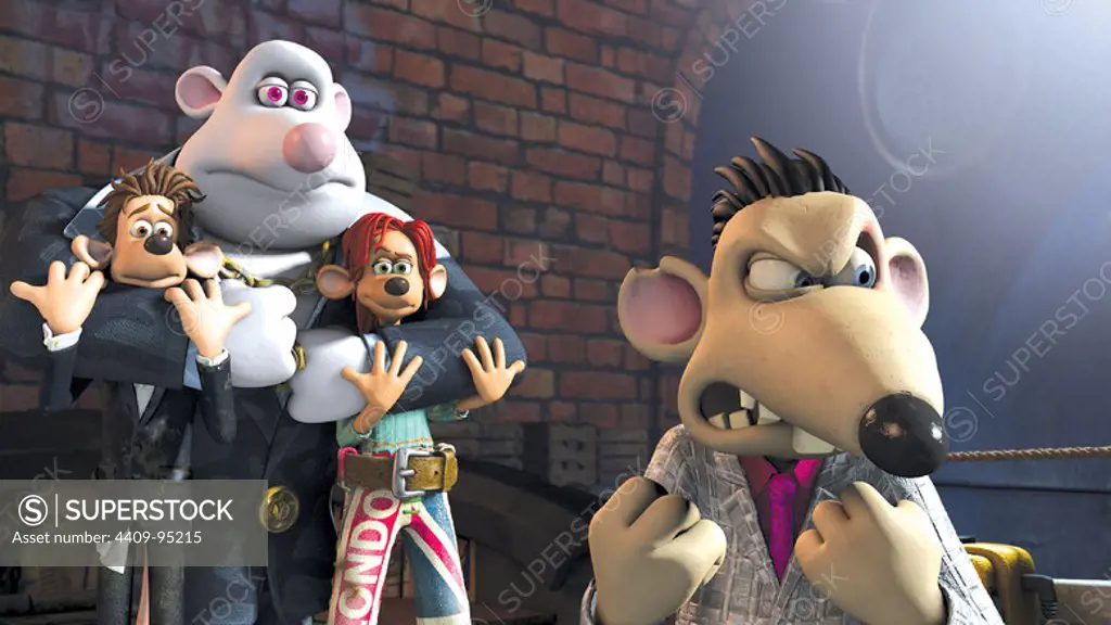 FLUSHED AWAY (2006), directed by DAVID BOWERS and SAM FELL.