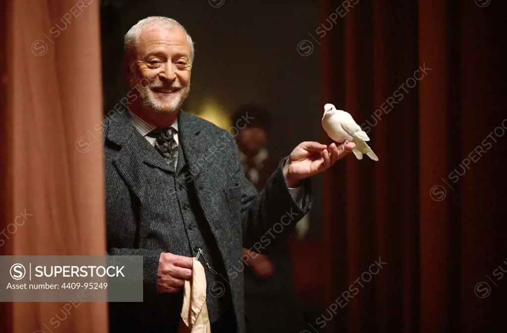 MICHAEL CAINE in THE PRESTIGE (2006), directed by CHRISTOPHER NOLAN.