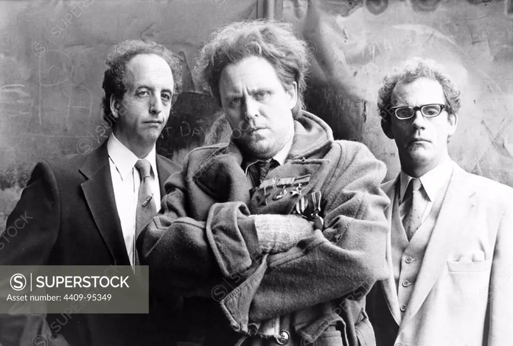 CHRISTOPHER LLOYD, JOHN LITHGOW and VINCENT SCHIAVELLI in THE ADVENTURES OF BUCKAROO BANZAI ACROSS THE 8TH DIMENSION (1984), directed by W. D. RICHTER.