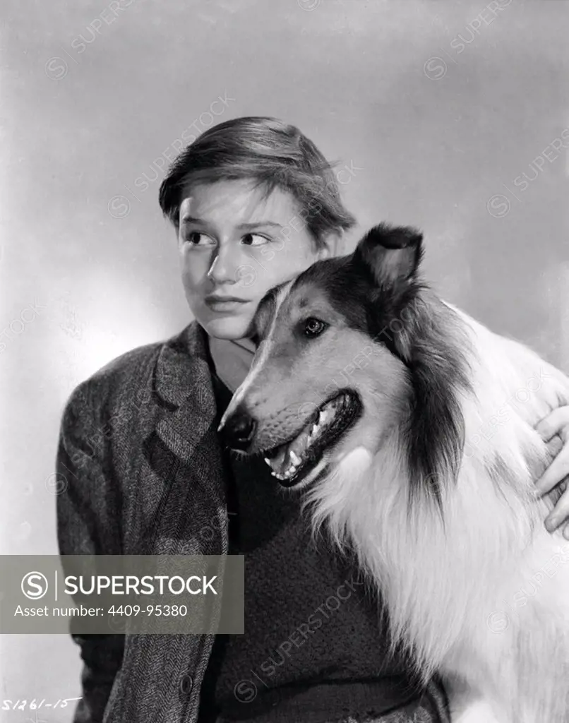 RODDY MCDOWALL in LASSIE COME HOME (1943), directed by FRED M. WILCOX.