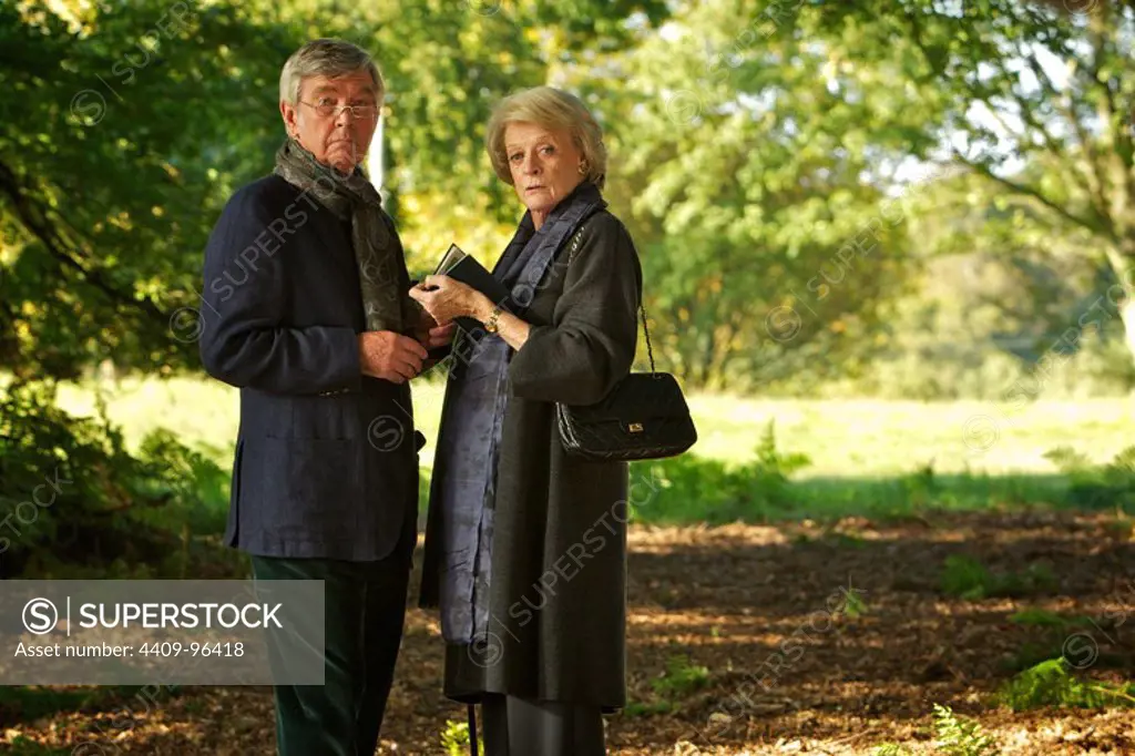 MAGGIE SMITH and TOM COURTENAY in QUARTET (2012), directed by DUSTIN HOFFMAN and JULIA SOLOMONOFF.