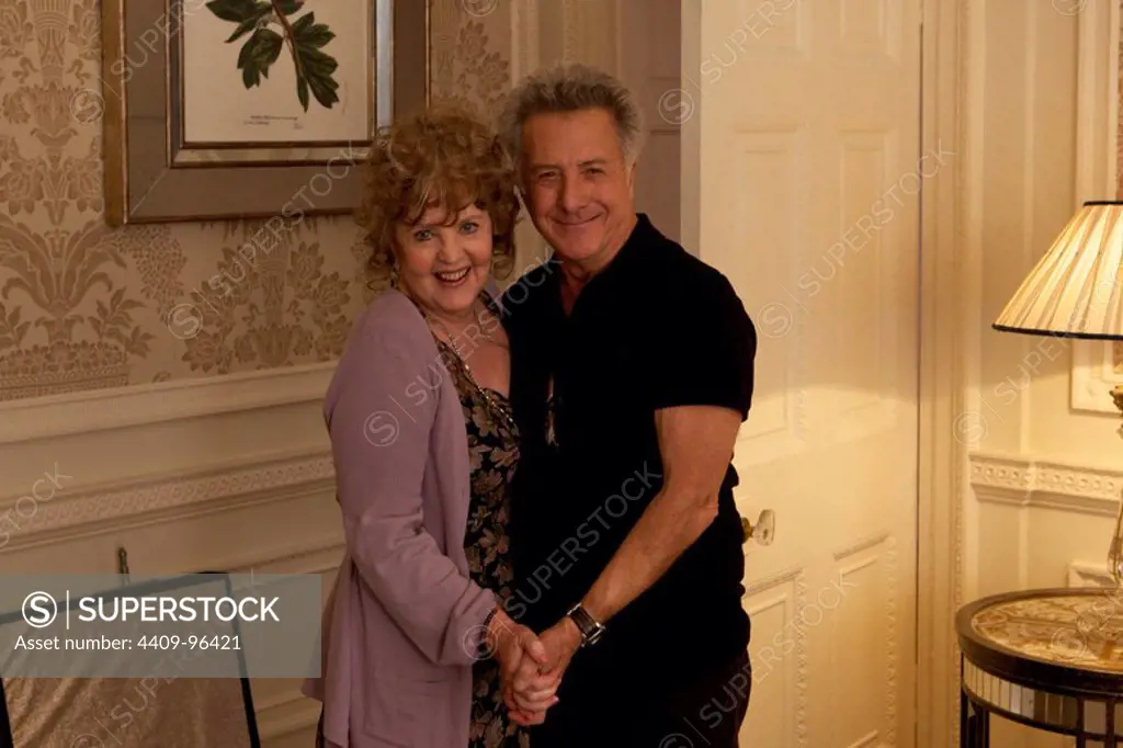 DUSTIN HOFFMAN and PAULINE COLLINS in QUARTET (2012), directed by DUSTIN HOFFMAN and JULIA SOLOMONOFF.
