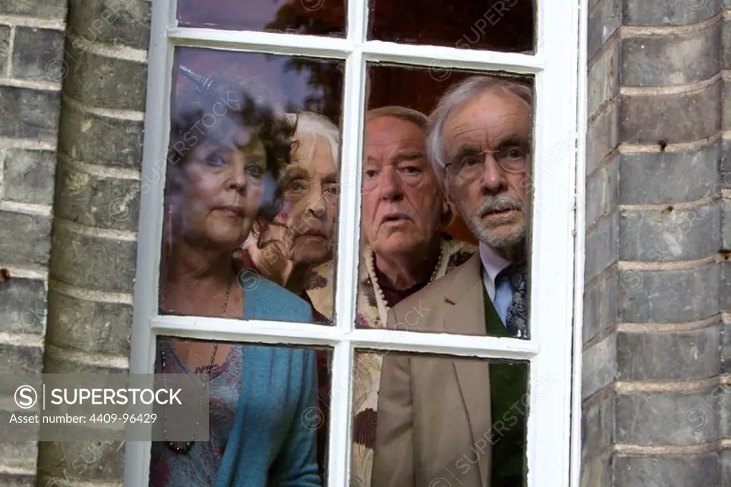 MICHAEL GAMBON, PAULINE COLLINS and ANDREW SACHS in QUARTET (2012), directed by DUSTIN HOFFMAN and JULIA SOLOMONOFF.