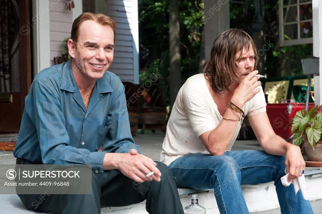 KEVIN BACON and BILLY BOB THORNTON in JAYNE MANSFIELD'S CAR (2012), directed by BILLY BOB THORNTON.