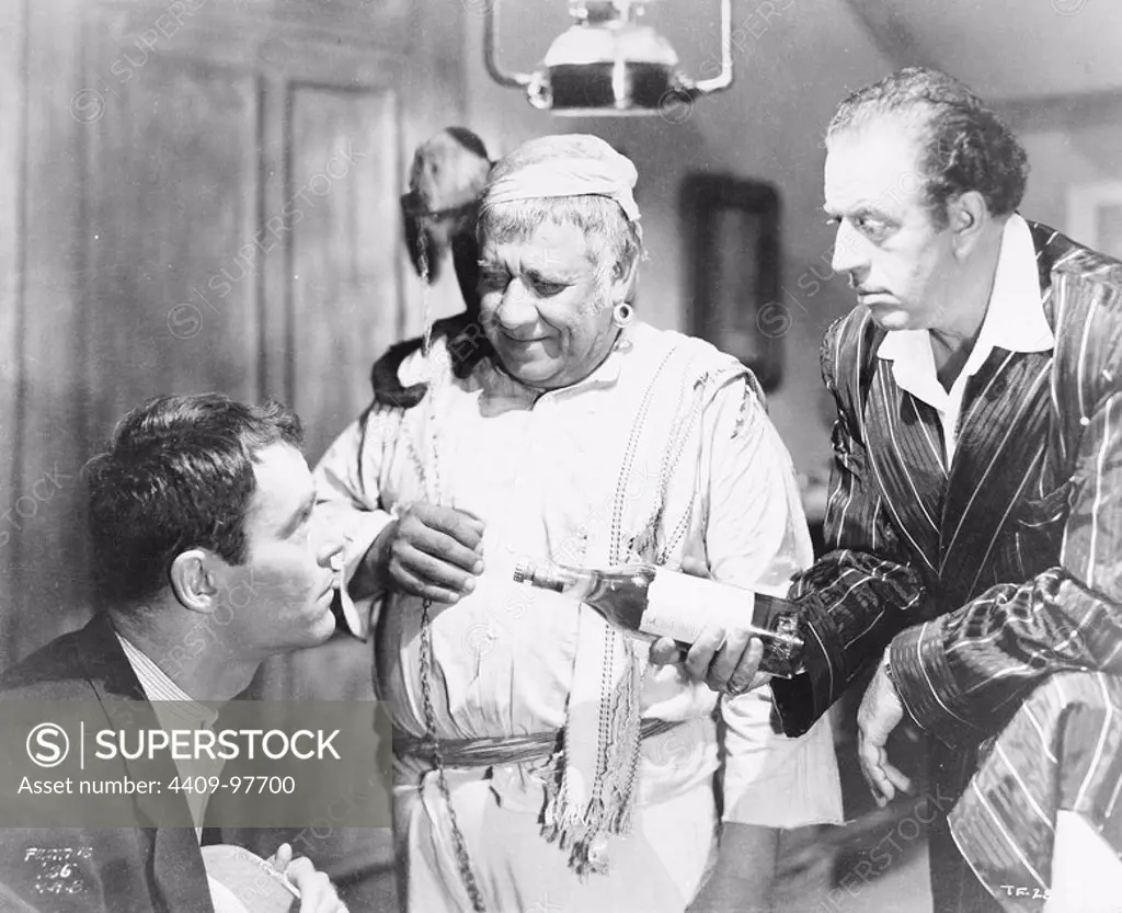 HENRY FONDA and FORTUNIO BONANOVA in THE FUGITIVE (1947), directed by JOHN FORD.