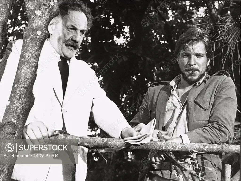HOWARD-MARION CRAWFORD and GEORGE GÖTZ in THE BLOOD OF FU MANCHU (1968), directed by JESUS FRANCO.