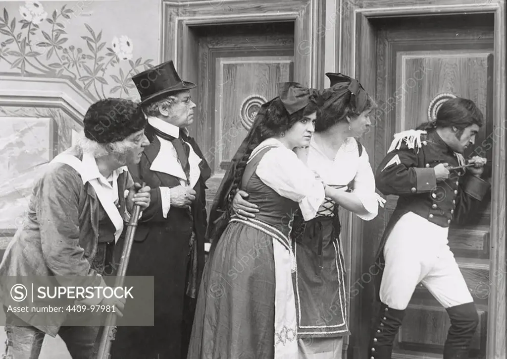 FRANCISCO AGUILLO in EL JUDIO POLACO (1920), directed by RICARDO BAÑOS.