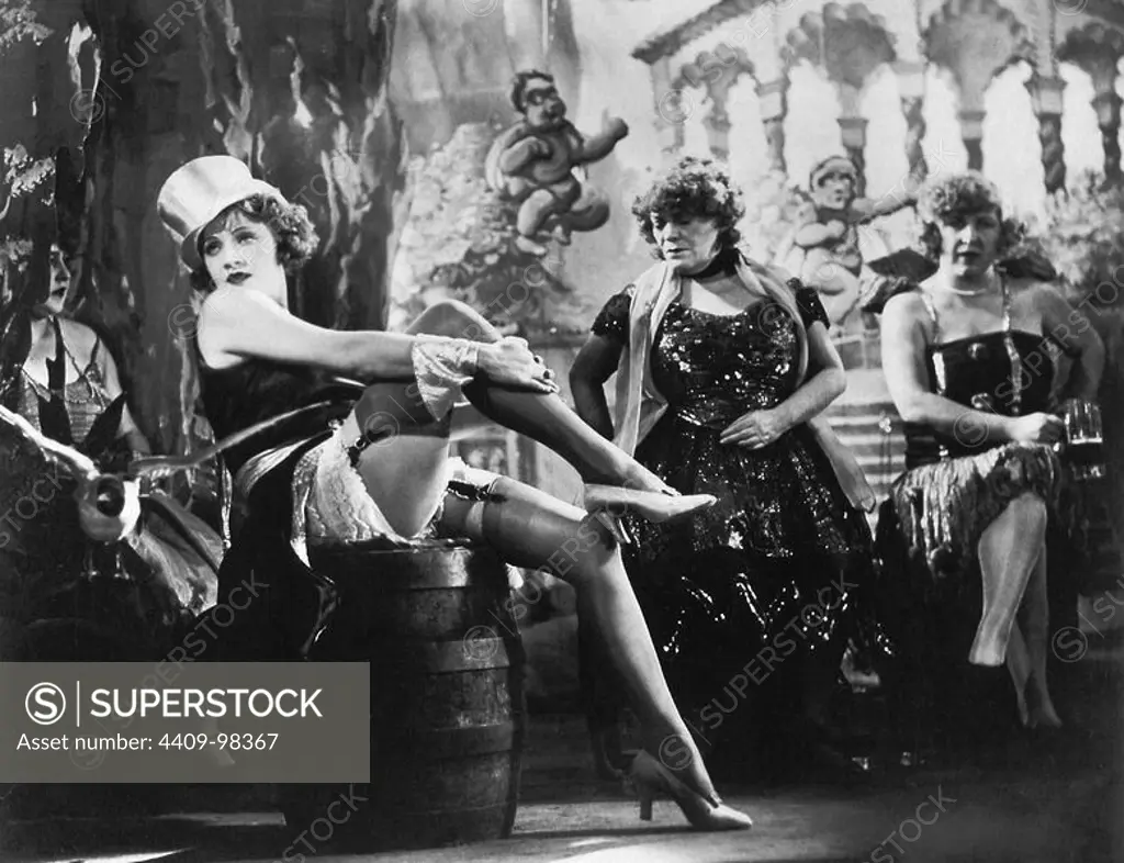 MARLENE DIETRICH in THE BLUE ANGEL (1930) -Original title: DER BLAUE ENGEL-, directed by JOSEF VON STERNBERG.